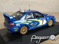 Subaru Impreza WRC №7 Winner Tour de Corse (2003) RAM128/0720 [KG]