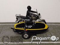 Kawasaki Z900 Motorcycle with sidecar 