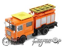 Kultowe ciezarowki PRL-u №77, Skoda 706 RT Podnosnik (1969) (ZU)-PRLLG077-2