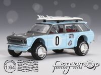 Kaido House Datsun 510 Wagon 4x4 Winter Holiday Edition (2020) MGTKHMG092 [DB]