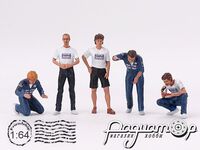 Team Liberty Walk Figure Set MGTAC24 [DB]