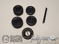 Комплект колес для Skoda 706 RT (1969) 665035 [IS]