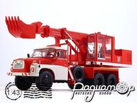 Екскаватор-планувальник UDS-110 (на шасі Tatra-148) пожежний (1968) SSM1420 [GS]