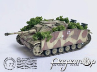 StuG.III Ausf.G Early Production w/Schurzen (Bush Camouflage Version) Pz.Gren.Div. Totenkopf, Kursk (1943) 63279