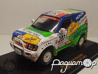 Mitsubishi Pajero №207 Dakar (2001) RAM015 [IS]