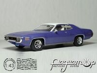 American Cars №67, Plymouth Satellite Sebring Plus Coupe (1971) AC067 [SM]