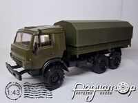 КамАЗ-4310 бортовой, с тентом (1986) 197825 [GS]*