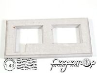 Панель стеновая серия БПС-6 (окно-балкон) (141х70х8мм)