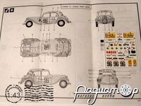 Набір декалей Citroen 11L 2 ралі Париж-Дакар 122055 [AM]