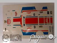 Набор декалей Fiat 131 Abarth ралли Сан-Ремо (1977) 122056 [AM]