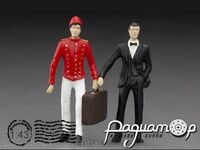 Набор фигурок Gentlemen (2шт) V10002F [DB]