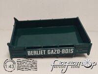 Кузов бортовой (для Berliet VDANG Gazobois) 665275 [IS]