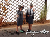 Немецкие женщины-служащие, Берлин, 1944г. (2 фигурки) 213485