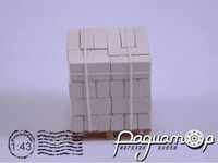 Піноблок на піддоні 40шт (клеєний) тип-2 (28х23х32мм) 105133