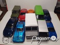 Набор некомплектных кузовов Deagostini (10шт) 665296 [IS]
