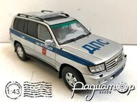 Toyota Land Cruiser 100 ДПС Москва (2007) A003 [KI]