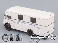 Berliet GLA 5 Fourgon integral sureleve 