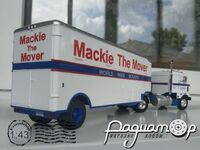Kenworth Bullnose 521 Ross Mackie The Mover Moving Trailer (1951) 661028 [PO]