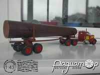 Peterbilt 281 Long Truck Gilchrist Timber Company (1962) 63010 [PO]