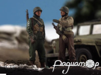 Солдаты армии США, зима (2 фигурки) 577646