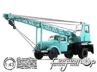 Автокран АК-75 на шасси ЗИЛ-164 (1960) SSM113 [SA]*
