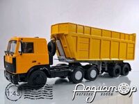 МАЗ-6422 із самоскидним напівпричепом МАЗ-9506-30 (1986) 197899 [GS]