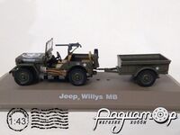 Jeep Willys MB с прицепом (1945) 317743 [SR]