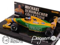 Benetton B192 №19 Winner Belgian Grand Prix Formula 1, Michael Schumacher (1992) 510430000 [NT]