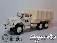 ЗиЛ-131 бортовой, с тентом UN (1966) 197908 [GS]*