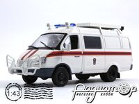 Автомобиль на службе №37, ГАЗ-2705 «Газель» АСМ МЧС (1995) ANS37 [KI]