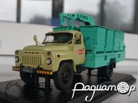 ГАЗ-53 Контейнерний сміттєвоз М-30 (1980) (з доопрацюваннями) SSM1492 [PO]