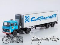 МАЗ-5432 з напівпричепом KlegeFrance «Совтрансавто» (1986) SSM1561