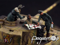 Група німецької бойової бронетехніки (3 фігурки) 786583