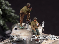 Команда бронетехники армии США (2 фигруки) 236218