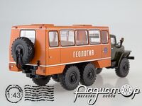 Урал-4320 Вахтовый автобус НЕФАЗ-42112 (1977) SSM1223 [MA]