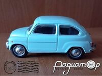Автолегенди СРСР та Соцкраїн №178, Zastava 750 (1955) AL178 [SA]*