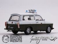 Поліцейські машини світу №22, Trabant 601 Kombi Народна поліція НДР (1963) PMM22 [LS]