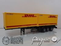 Напівпричіп із контейнерами DHL 197931 [GS]*