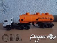 КамАЗ-54112 с полуприцепом НЕФАЗ-96742 (1980) 102118 [SA]*