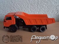 Автомобіль на службі №70, КамАЗ-5511 будівельний самоскид (1977) ANS70 [SA]*