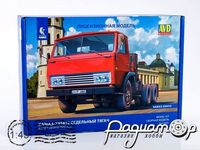 Сборная модель КАМАЗ-2Э5410 седельный тягач 1641AVD