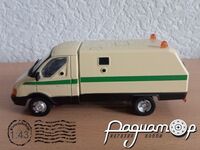 Автомобиль на службе №14, ГАЗ-3302 «Ратник» инкасация (1994) ANS14 [SA]*