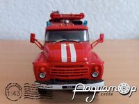 Автолегенды СССР Грузовики №3, АЦ-30 (130) 63А Пожарная машина (1970) ALG03 [SA]*
