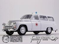Kultowe Auta PRL-u Spec-Wydanie, Warszawa 202A Ambulance (1960) KAP812 [SV]