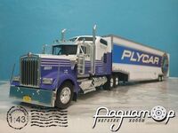 Kenworth W900 с полуприцепом PLYCAR (1990) 63018 [PO]