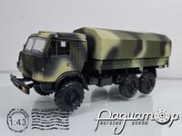 КамАЗ-4310 бортовий, з тентом (1983) 198005 [GS]*