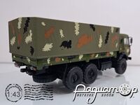 КамАЗ-53501 6x6 бортовой, с тентом (2000) 198007 [GS]