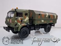 КамАЗ-53501 6x6 бортовой, с тентом (2000) 198009 [GS]*