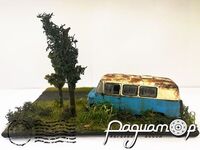 Диорама «Запущенная Nysa» (Nysa 521) (15х20см) 272027 [MI]