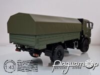 КамАЗ-43502 Мустанг, бортовий, з тентом (2013) 198035 [GS]*